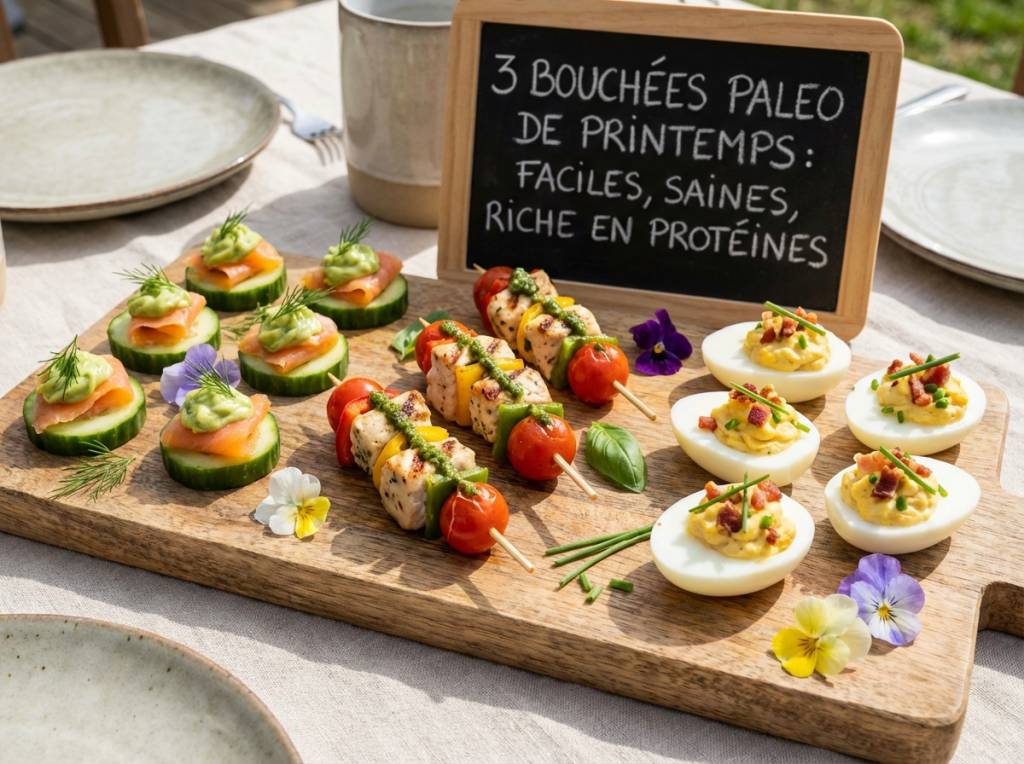 Régime paleo : 3 entrées de printemps faciles, saines et riches en protéines