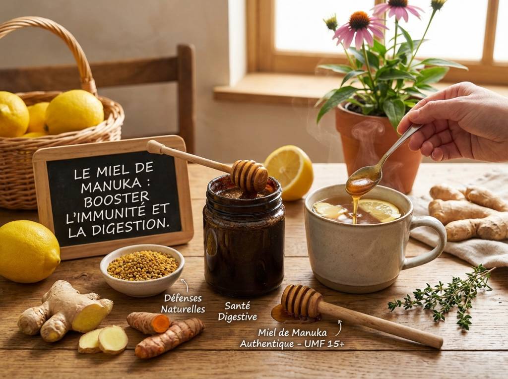 Les bienfaits du miel de Manuka pour renforcer les défenses naturelles et la digestion