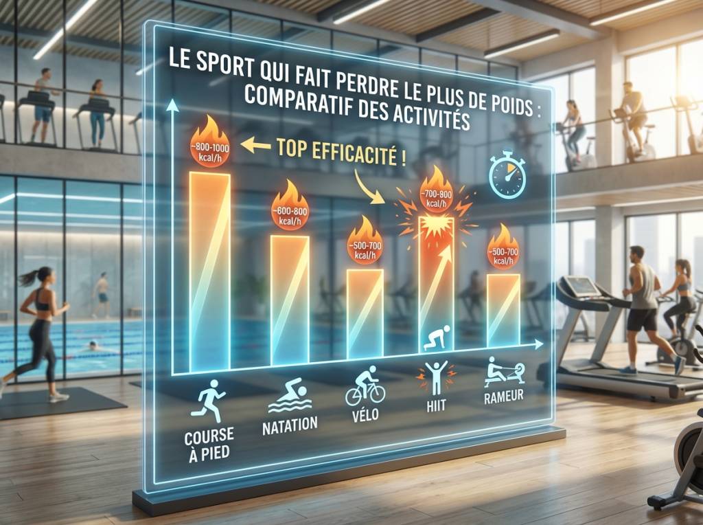 Le sport qui fait le plus maigrir : comparatif des activités les plus efficaces