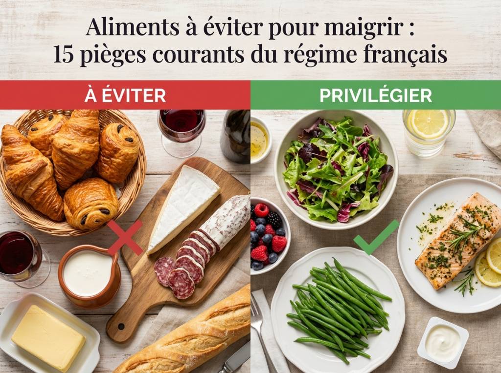 Aliment a eviter pour maigrir : 15 pièges courants dans l’assiette des Français