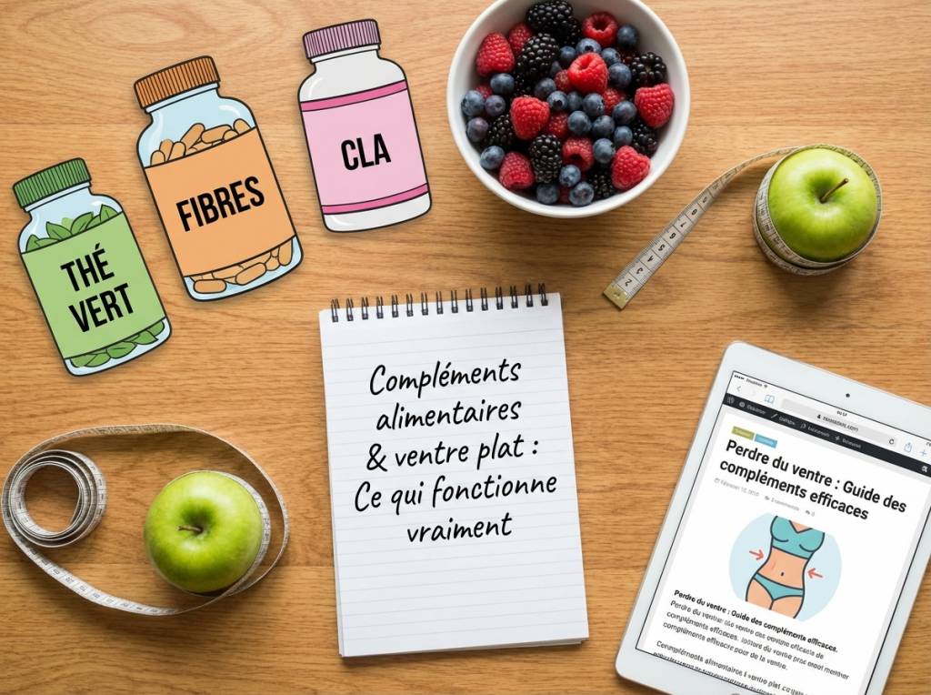 Complément alimentaire pour perdre du ventre : lesquels sont vraiment utiles ?