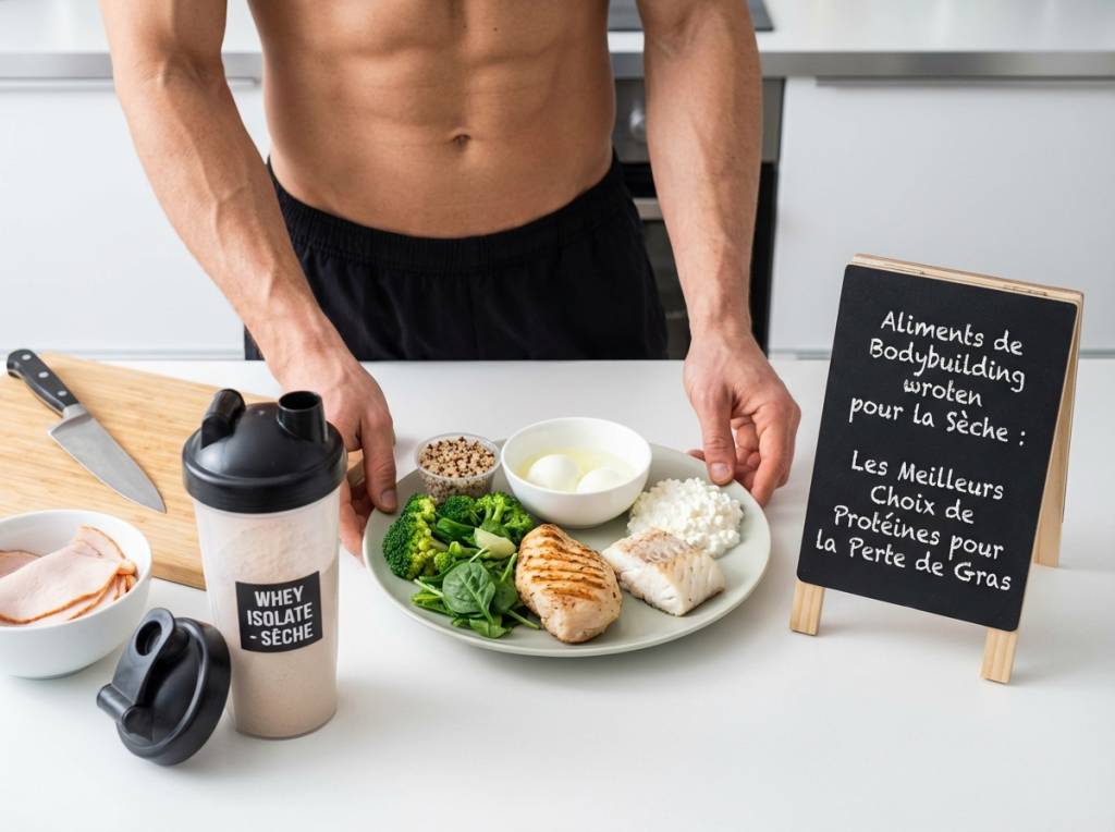 Aliment musculation seche : les meilleurs choix protéinés pour perdre de la graisse
