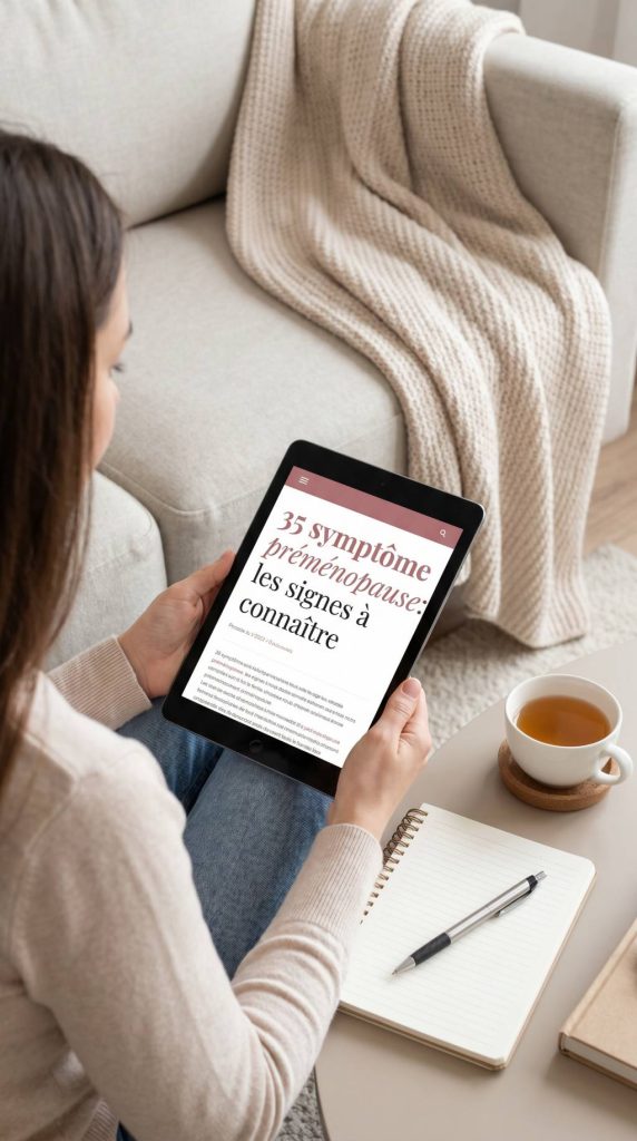 35 symptôme préménopause : les signes à connaître